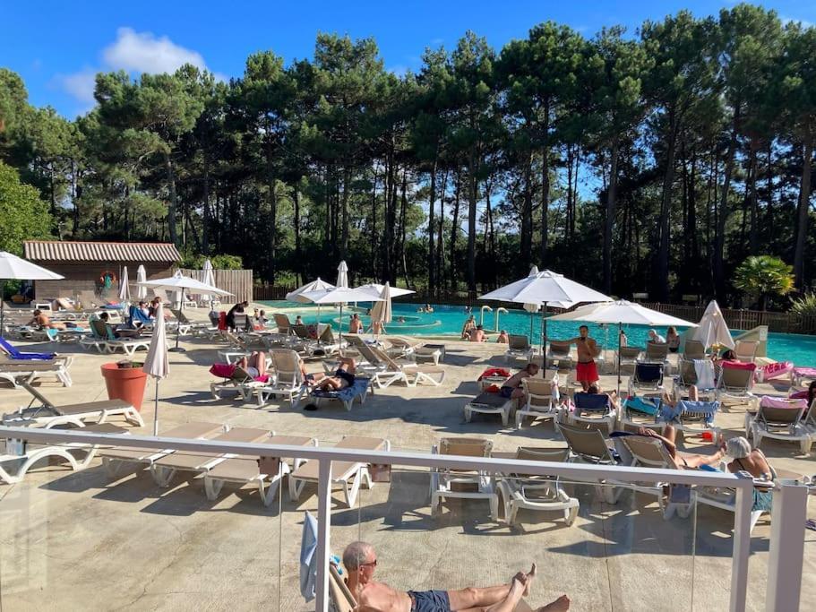 Appart' Dans Les Pins, Ocean, Lac, Piscine Lacanau Buitenkant foto